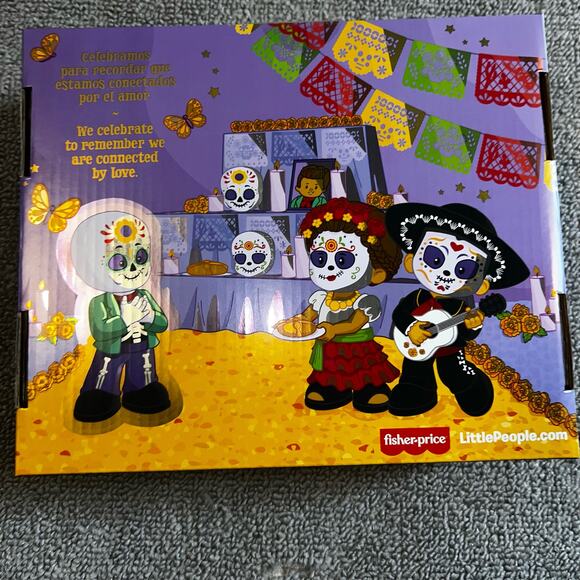 Fisher Price - Little People Collector Dia De Muertos 3-Pack NEW - Picture 2 of 3